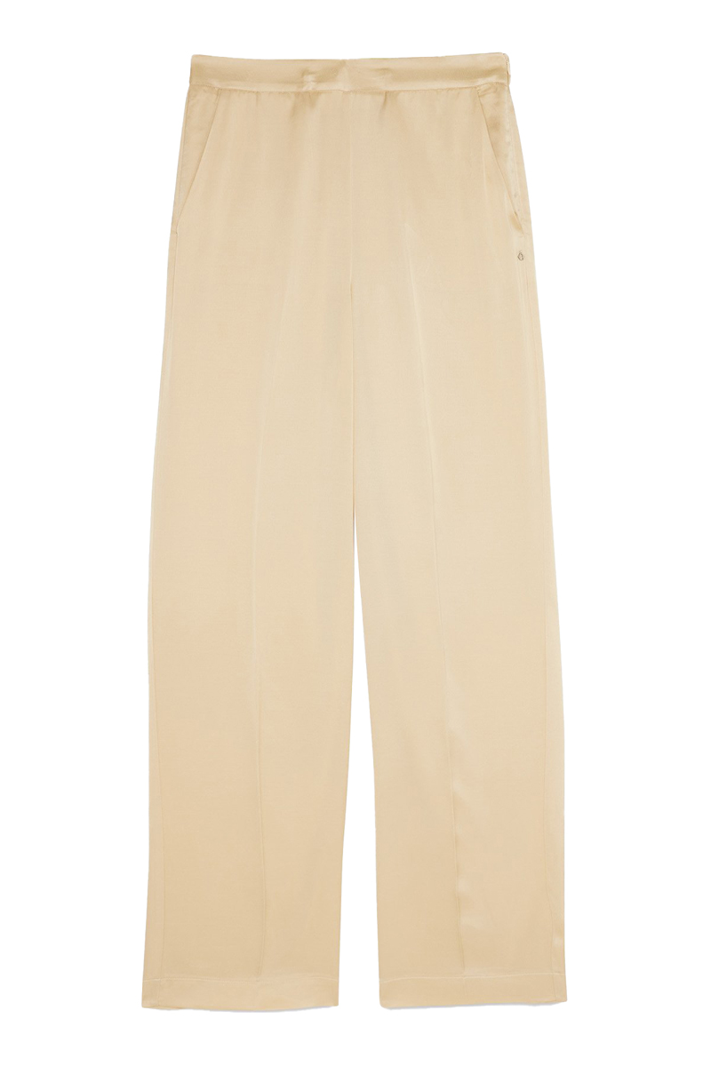Dames broek ecru