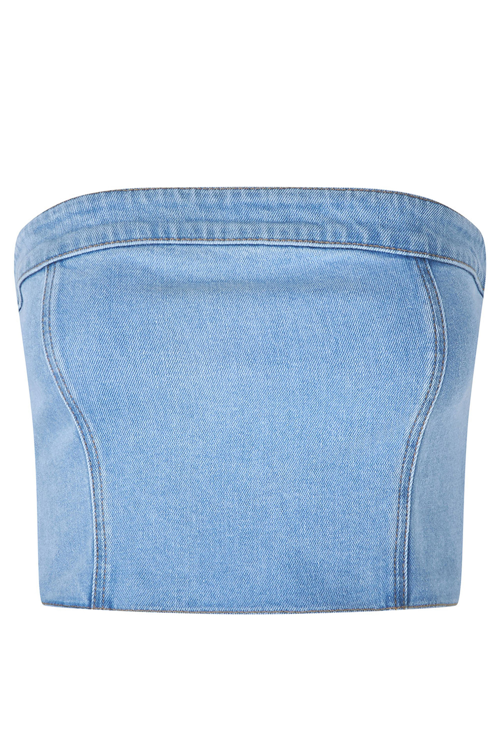 Dames top blauw