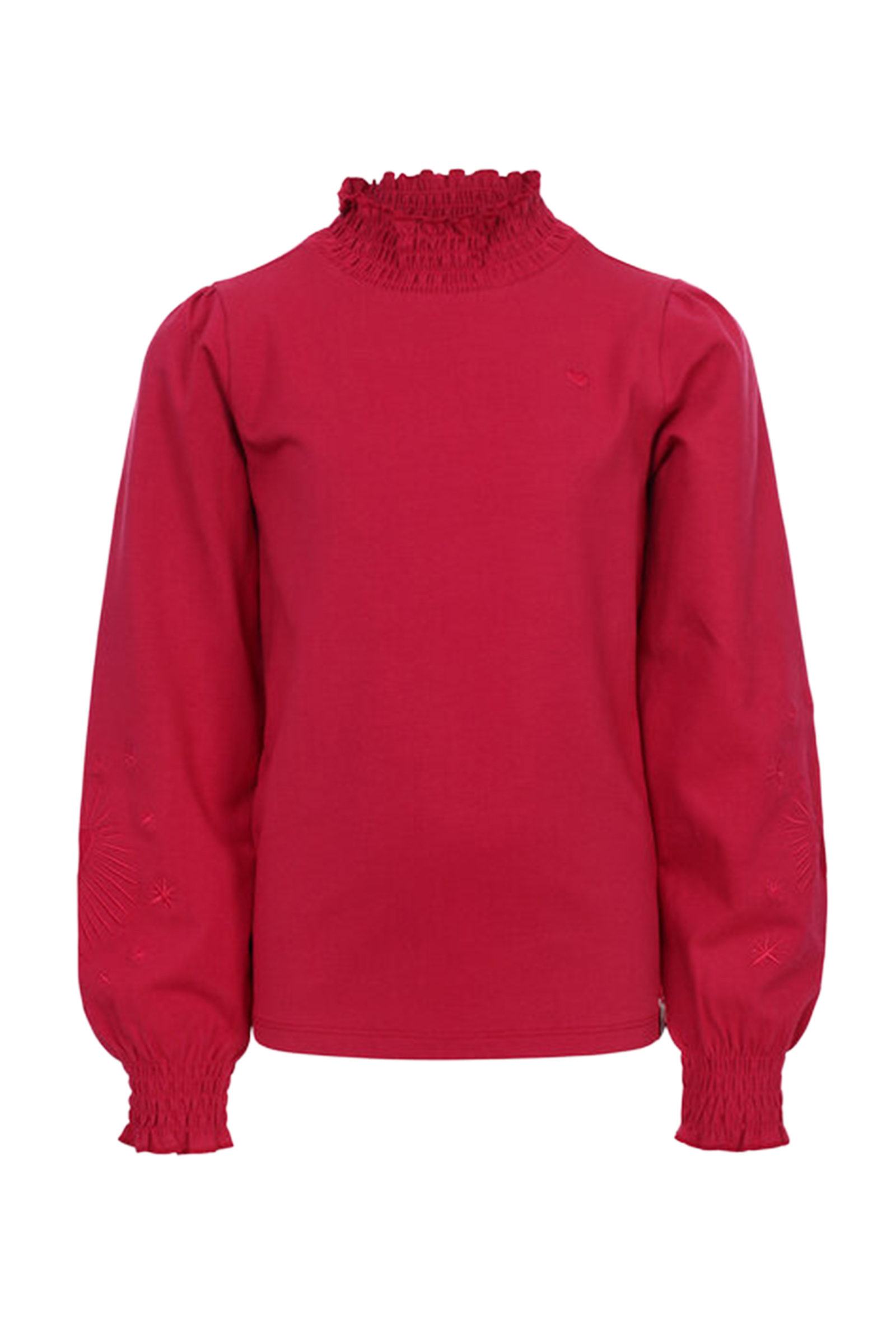 Meisjes t-shirt lange mouw rose