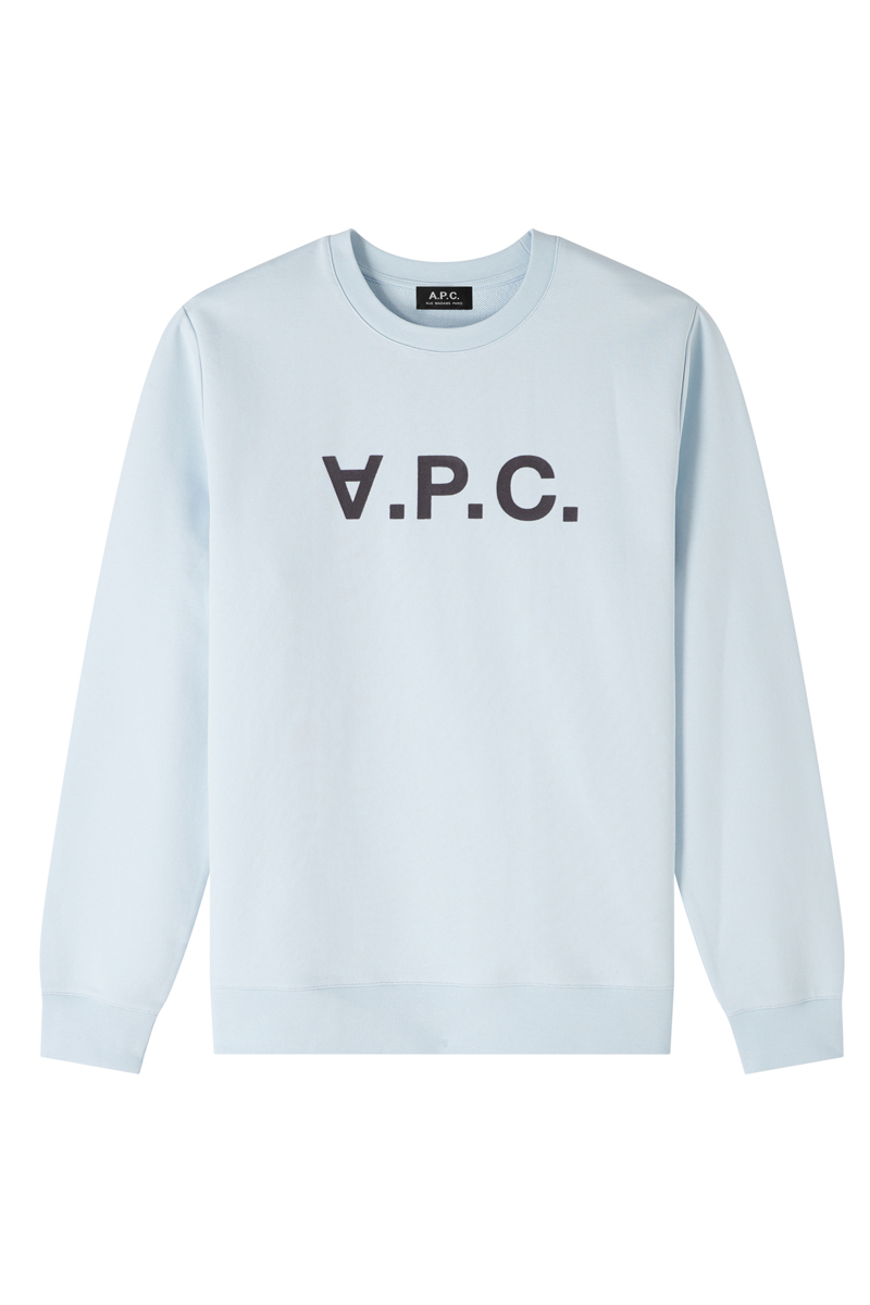 Heren sweater blauw