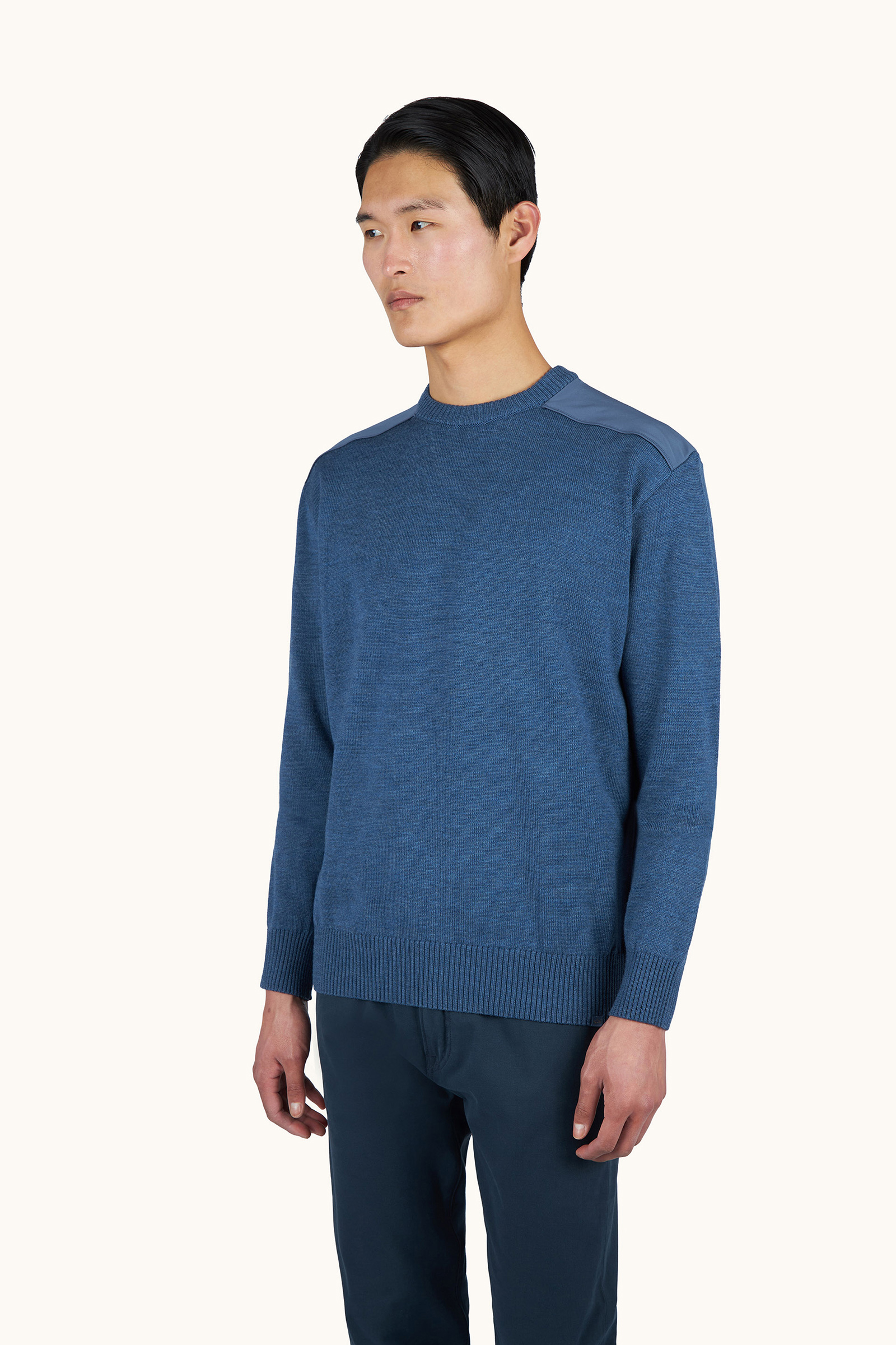 Heren trui blauw