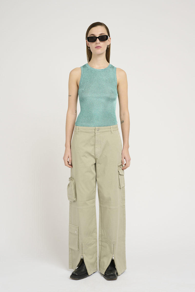 Dames broek ecru