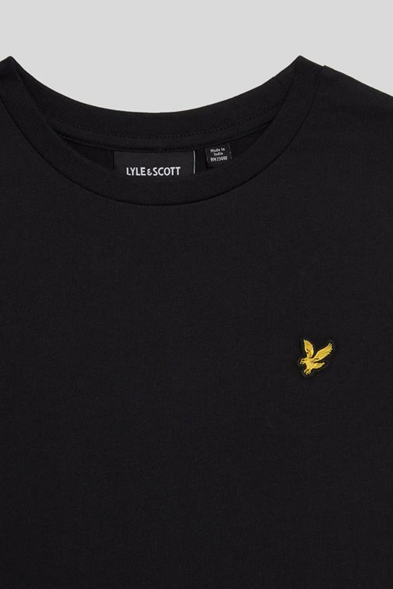 Jongens t-shirt korte mouw zwart