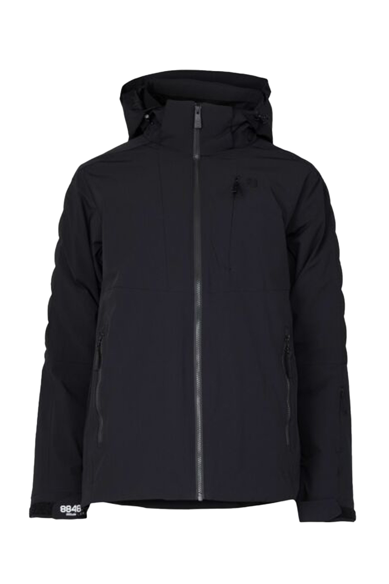Wintersport heren jack zwart