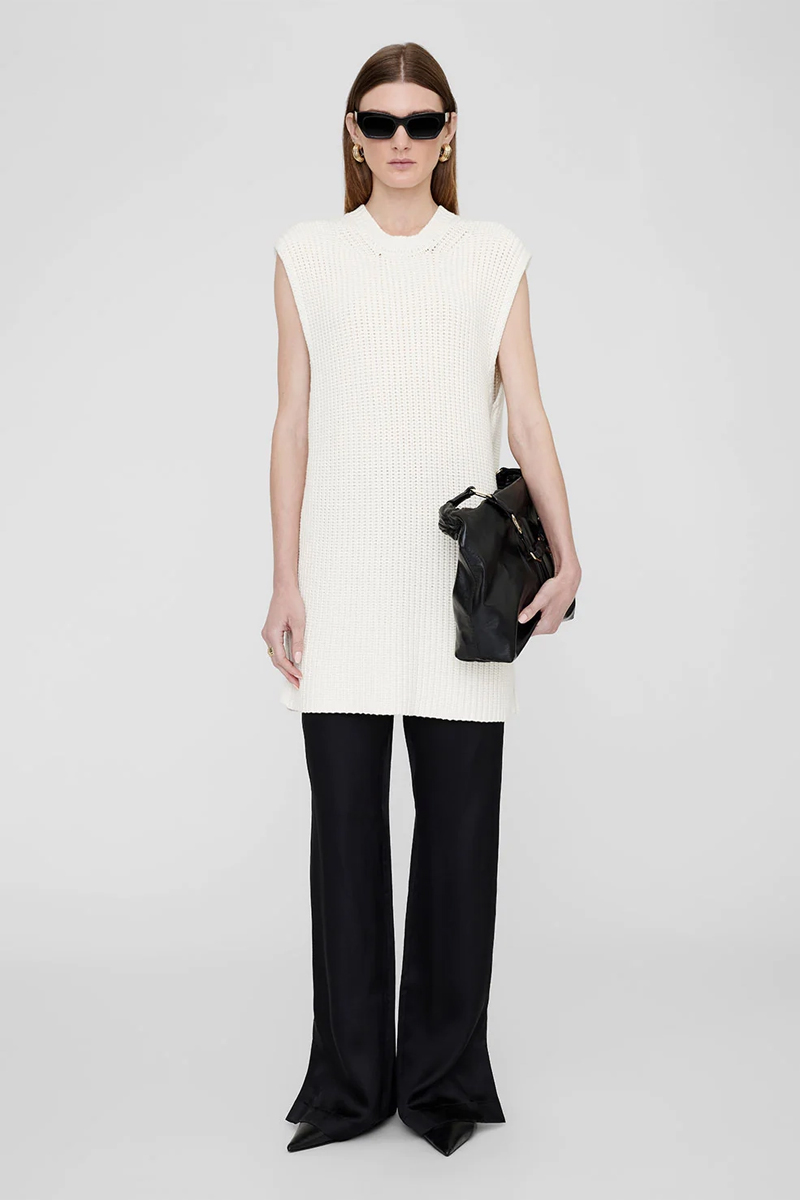 Dames sweater ecru