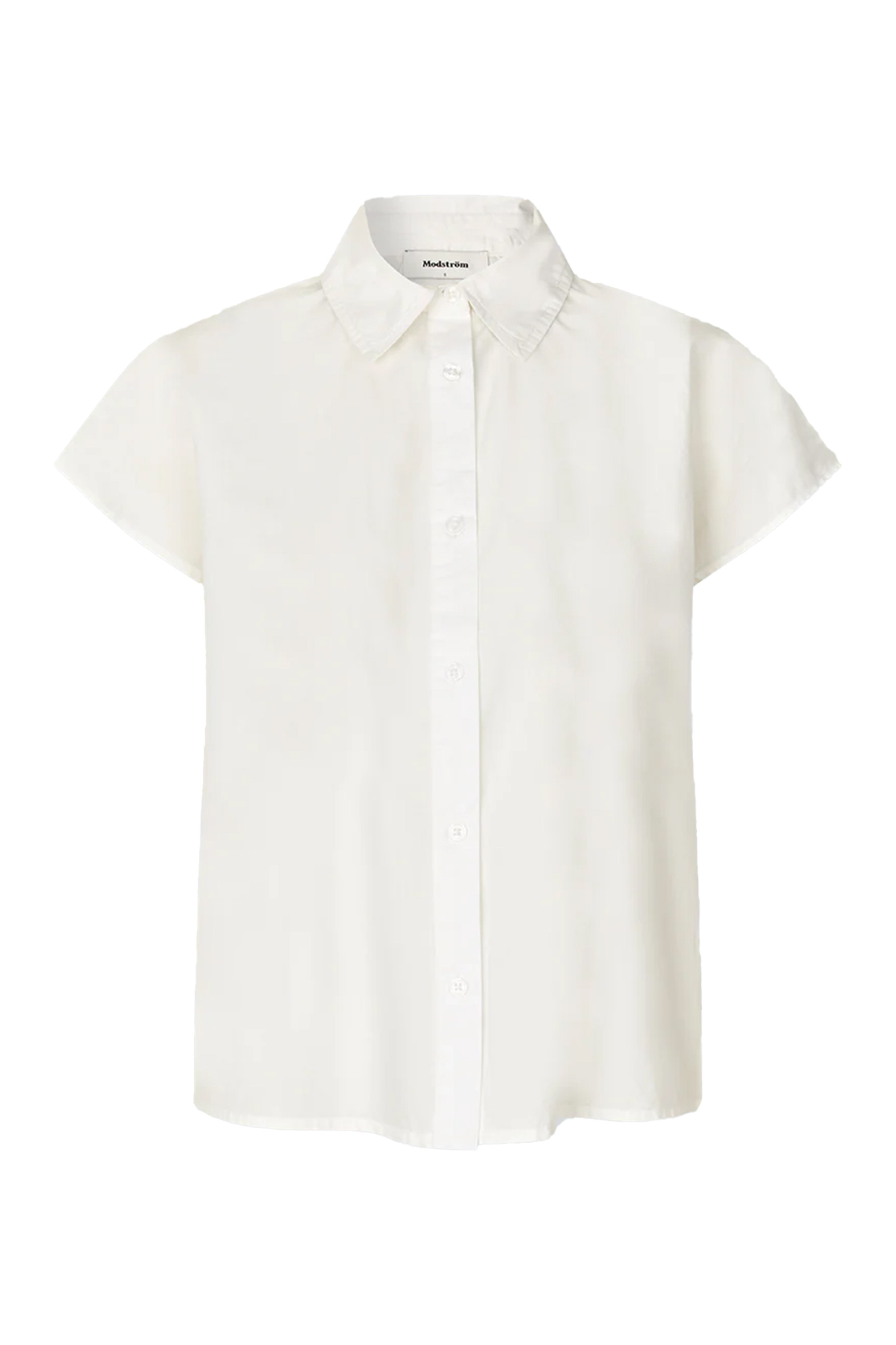 Modström Nanika ss shirt Wit-1 1