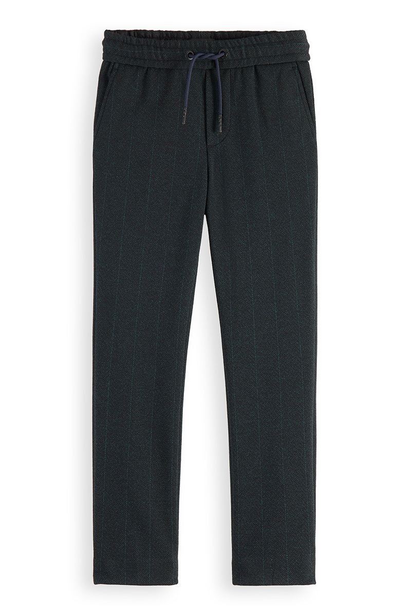 Scotch & Soda Regular slim fit- yarn-dyed knitted Groen-1 2