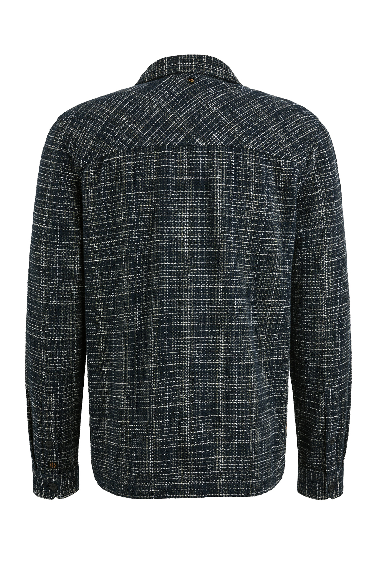 Heren overhemd lm casual blauw