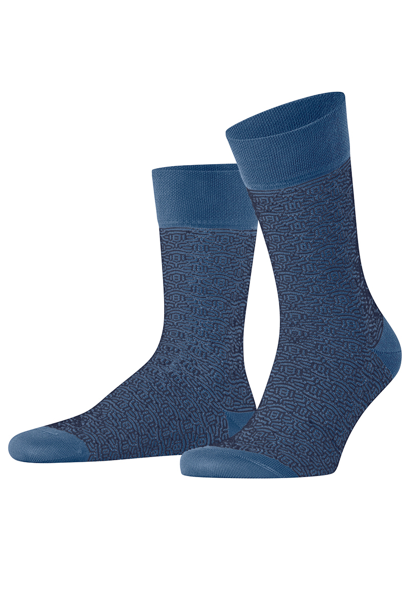 Falke FALKE Sensitive Tortoise Herren Blauw-1 1