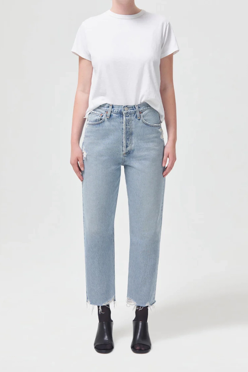 Dames jeans blauw