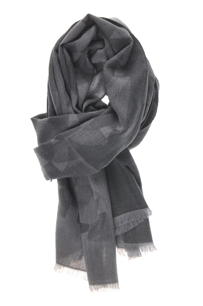 Corneliani Heren sjaal 00220250 Zwart-1 1