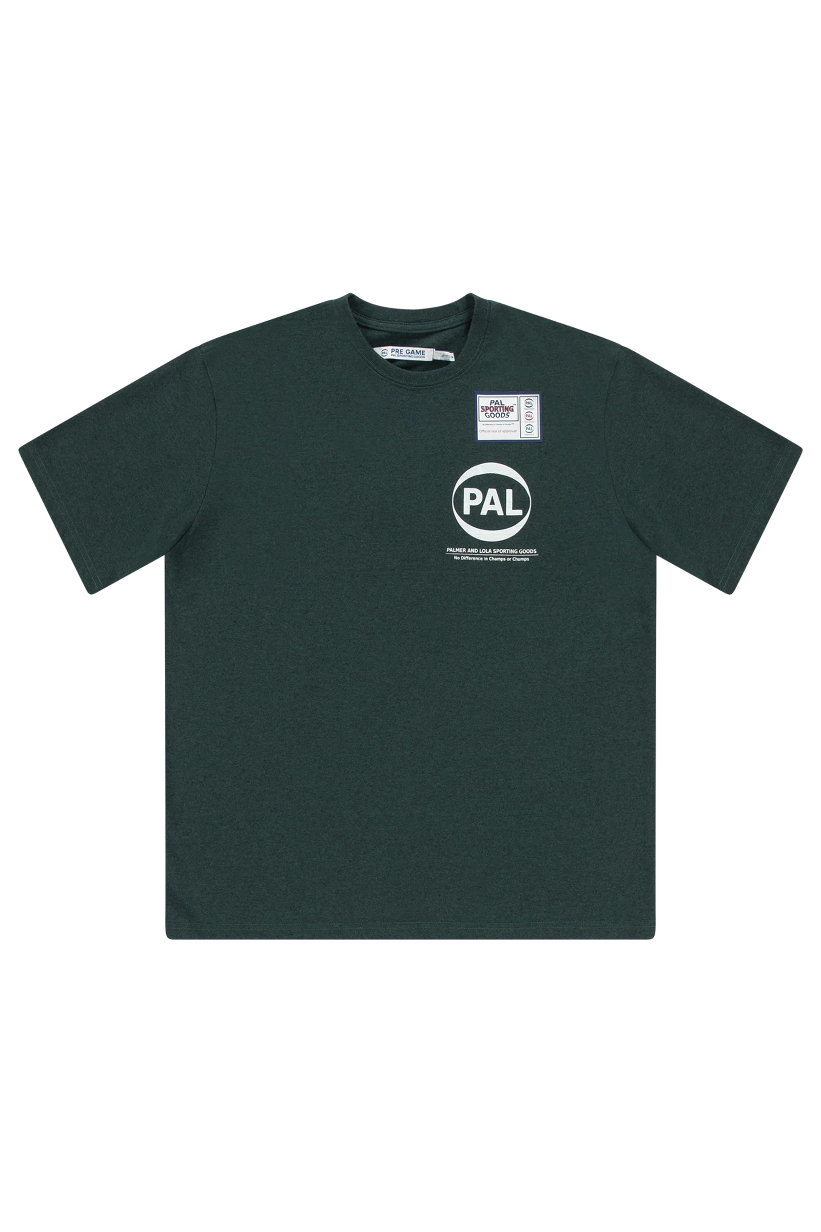 Heren t-shirt kortemouw groen