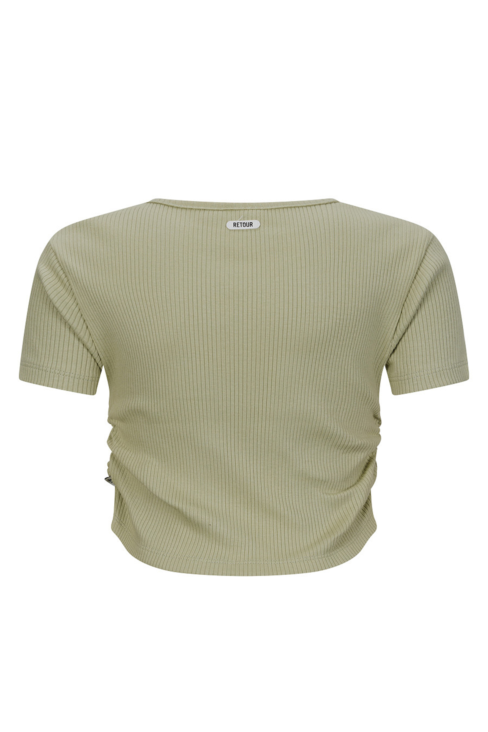 Meisjes t-shirt korte mouw blauw