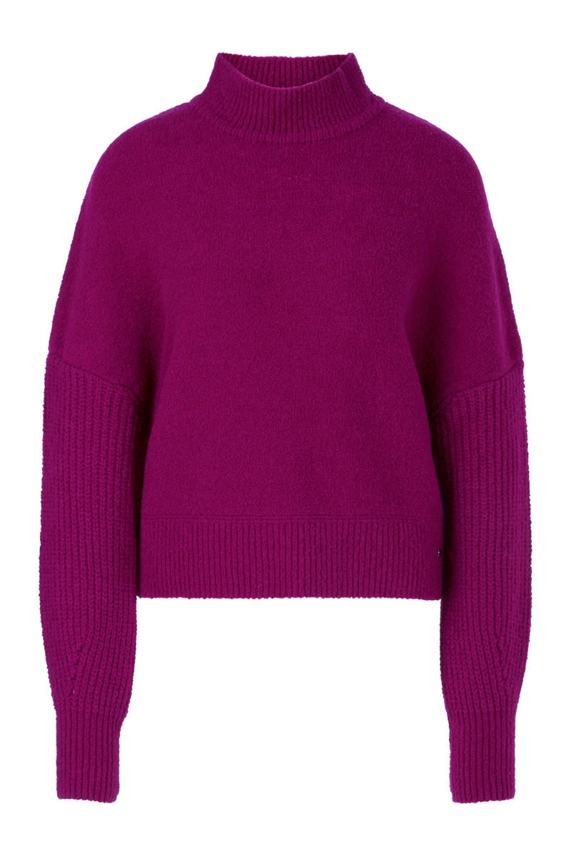 Dames twinset rose