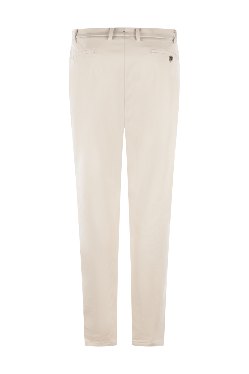 Heren broek ecru