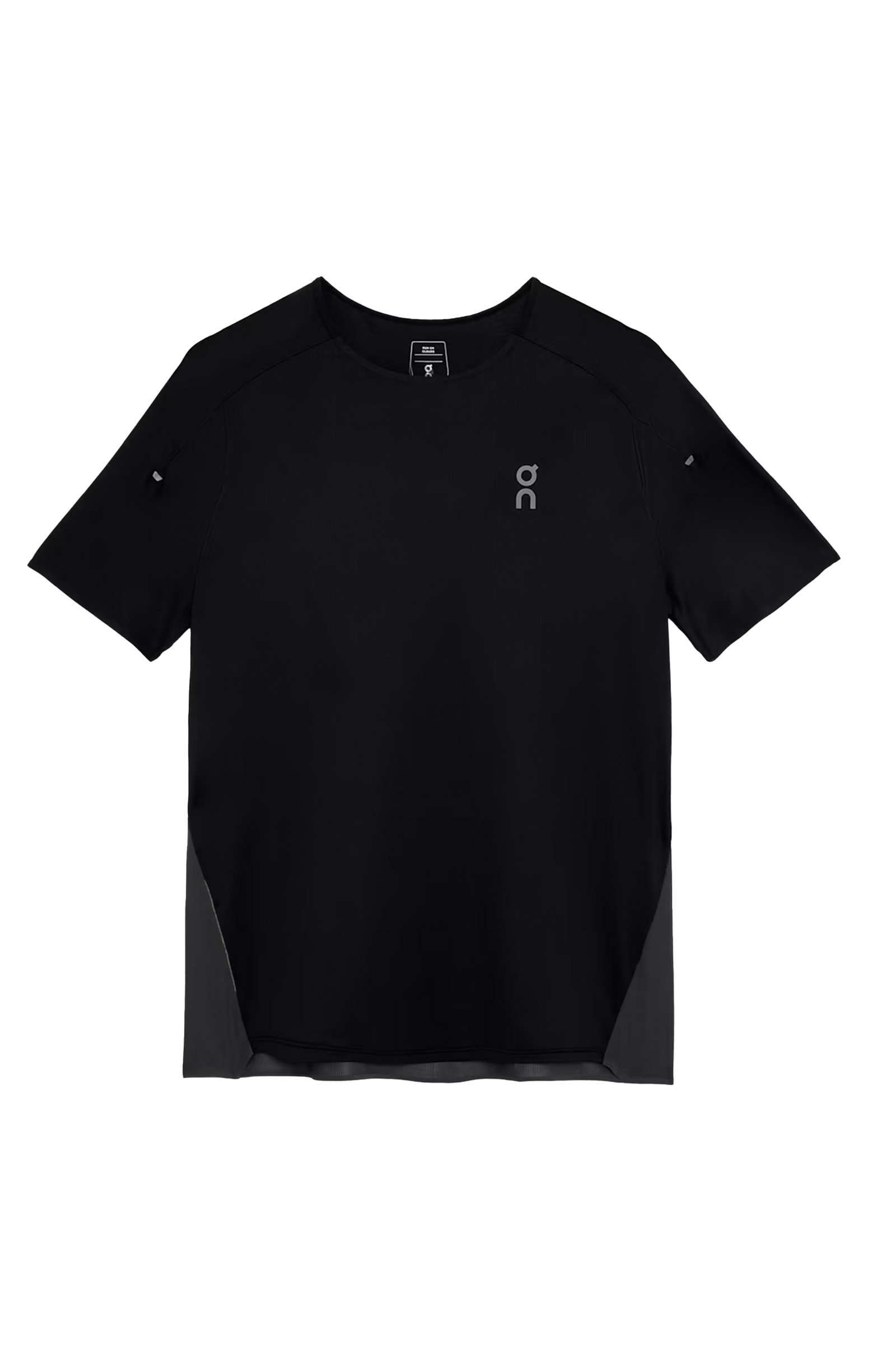 Running heren t-shirt km zwart