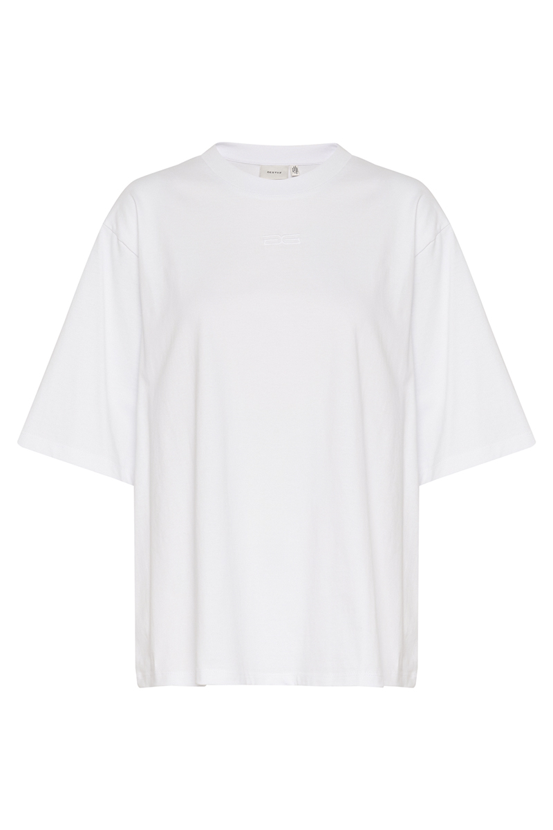 Gestuz SimmaGZ emb tee Wit-1 1