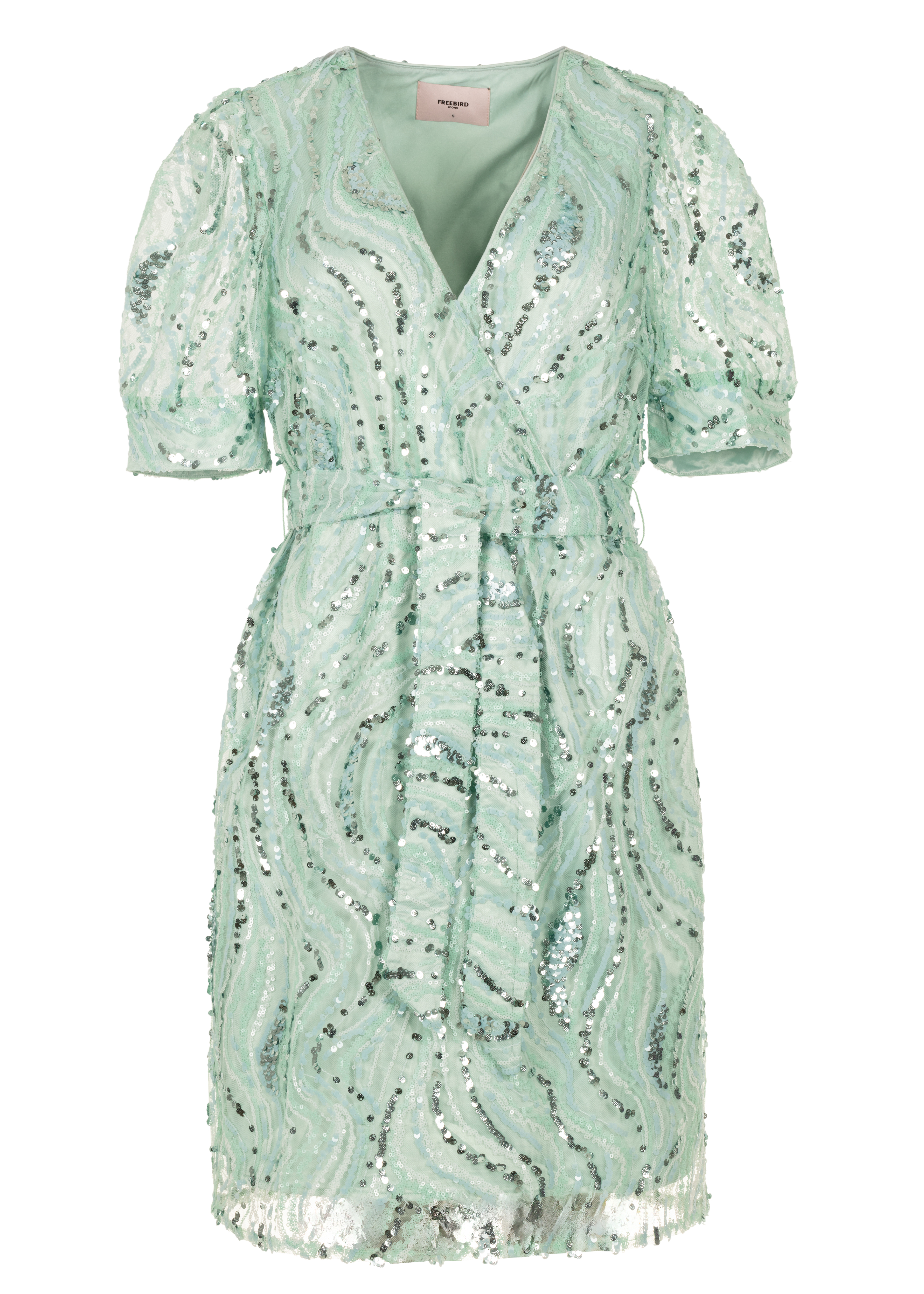 Freebird Dress Groen-1 1