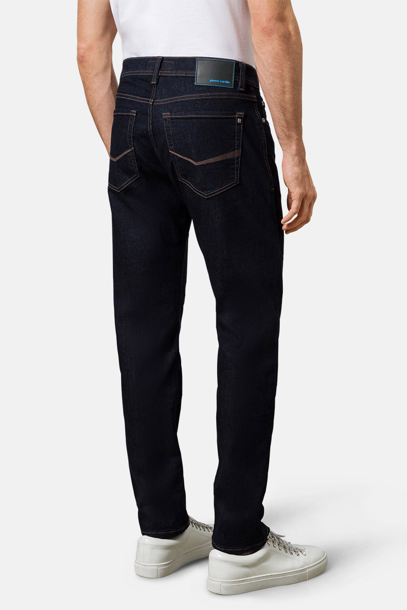 Pierre Cardin Lyon tapered Blauw-1 3