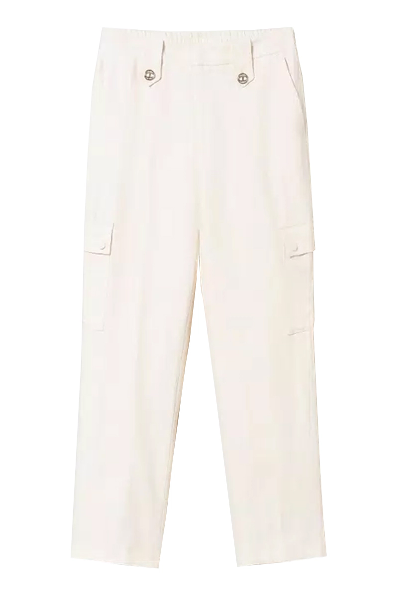 Dames broek ecru