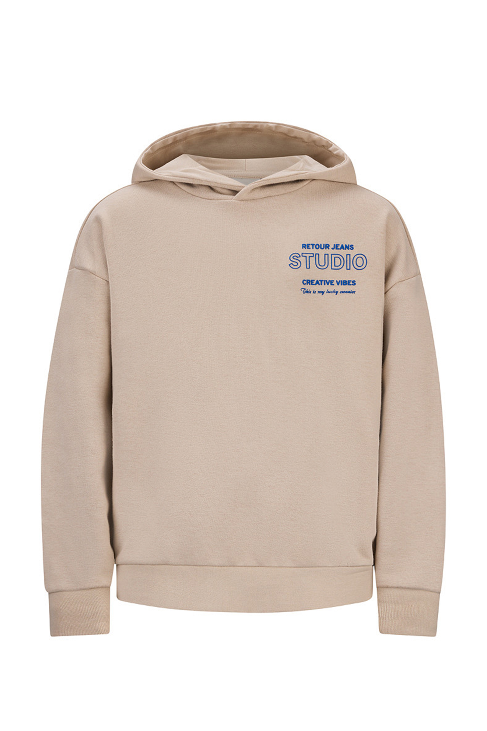 Jongens sweater bruin
