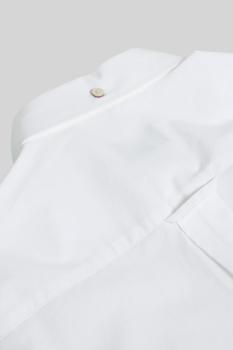 Gant REG BROADCLOTH SS BD Wit-1 3