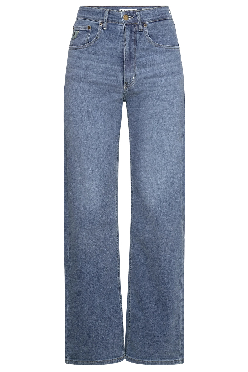 Dames jeans blauw