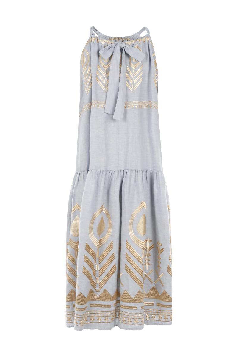 Greek Archaic Kori dress Grijs-1 2