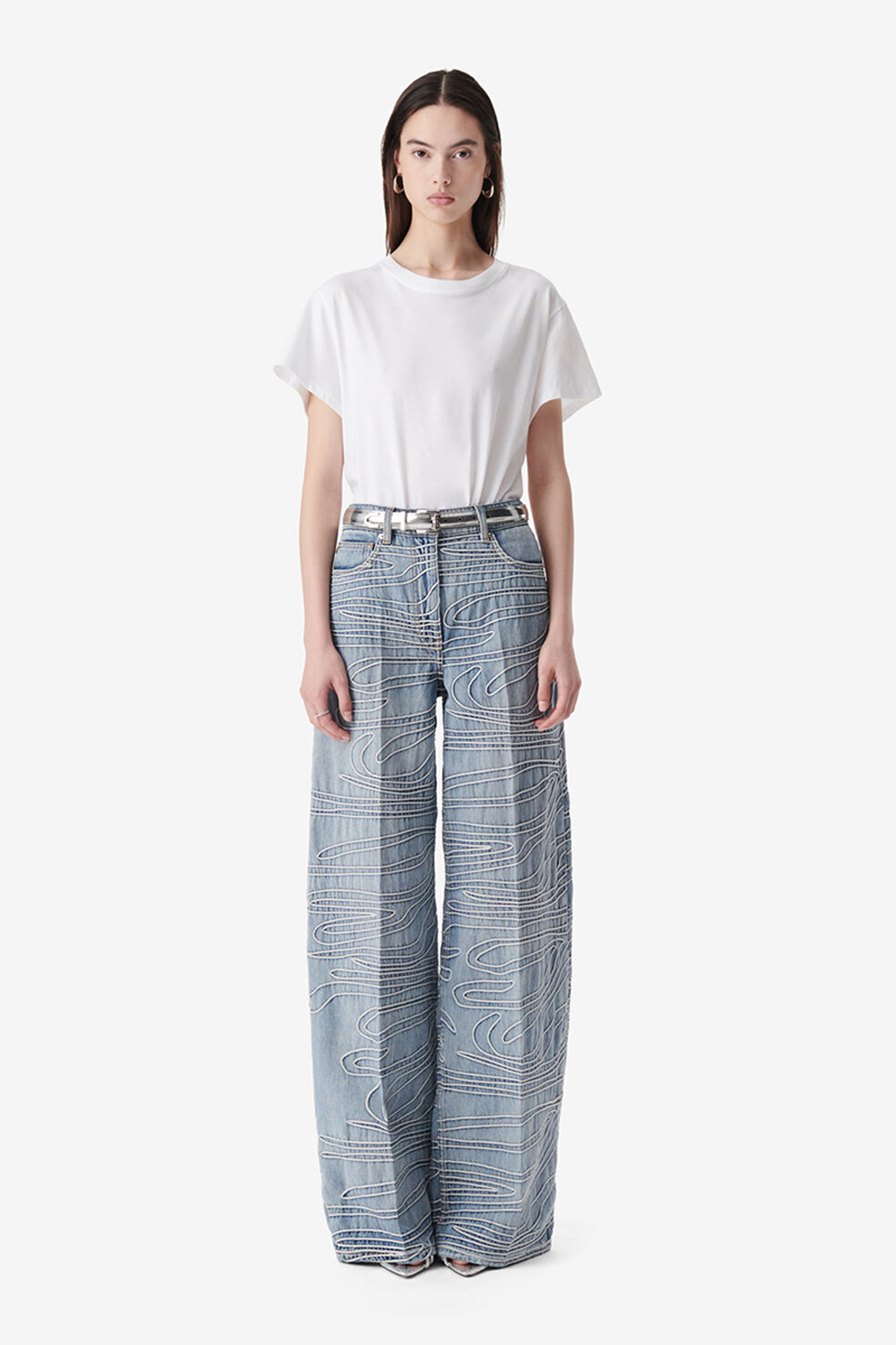 Dames jeans blauw