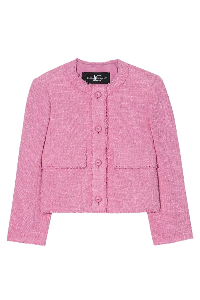 Dames blazer rose