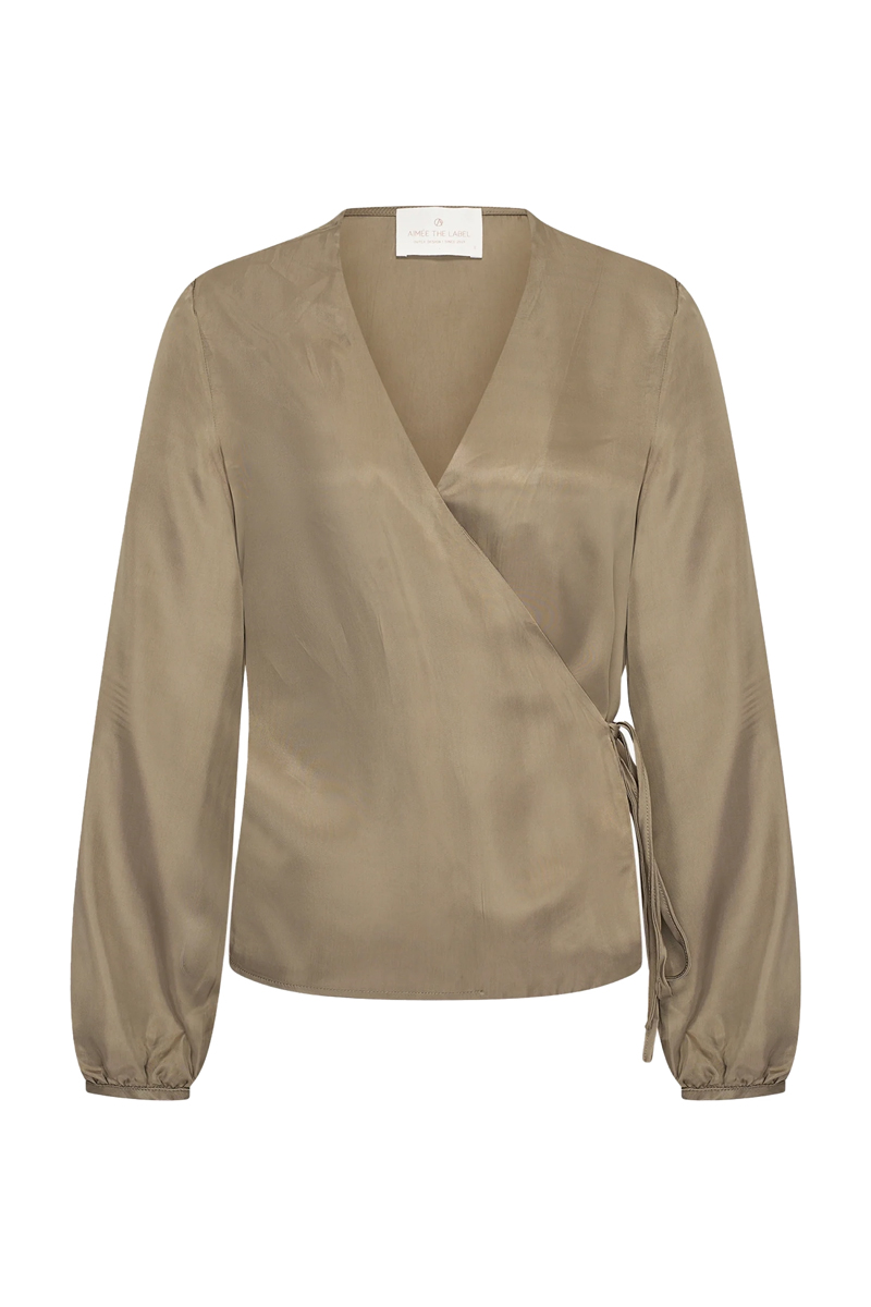 Dames top ecru