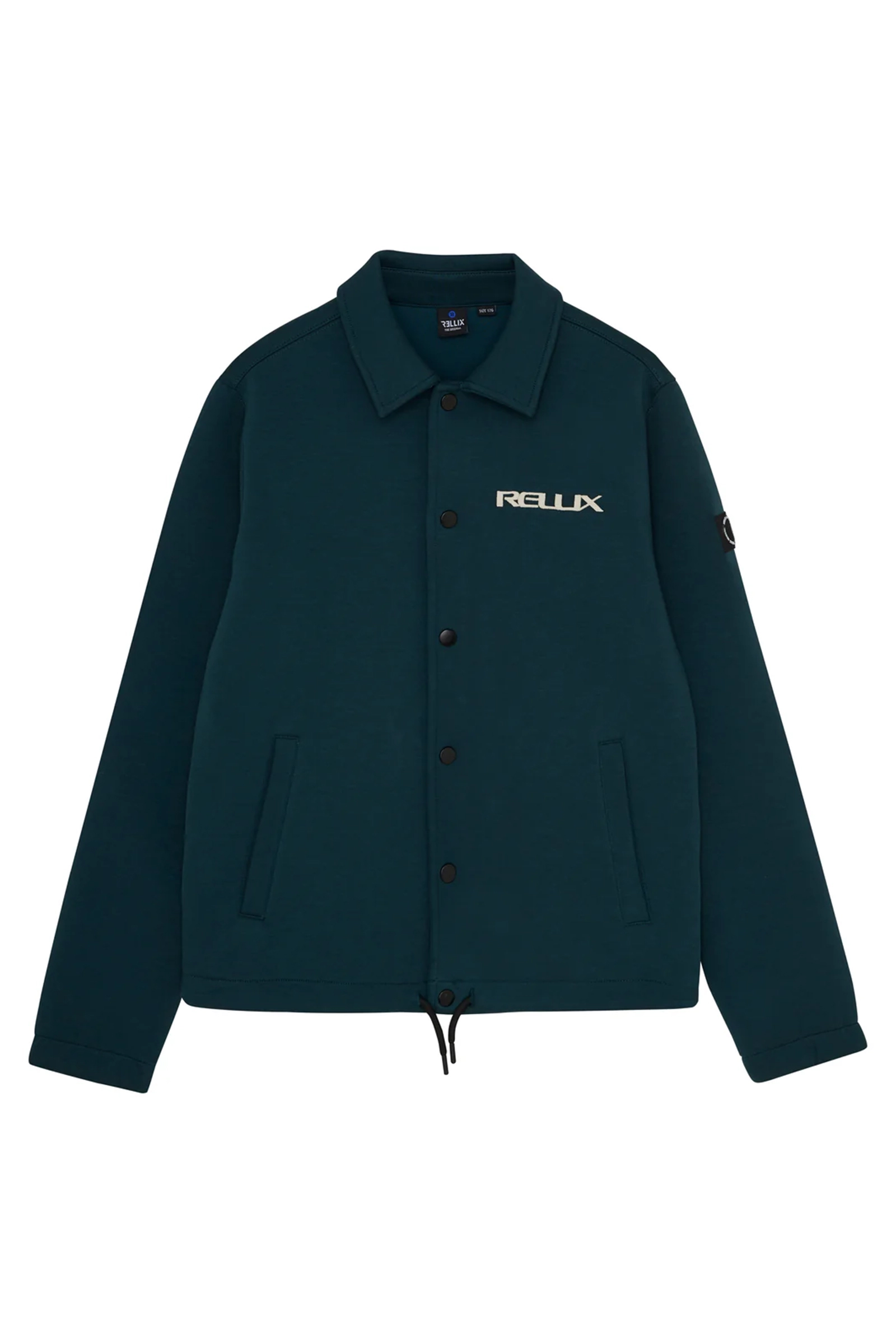 Jongens overhemd lange mouw groen