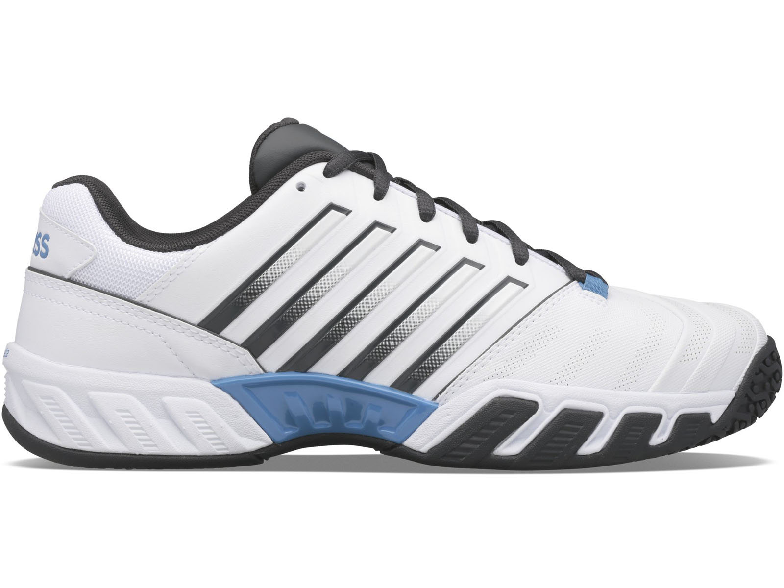 Tennisschoenen omni heren wit