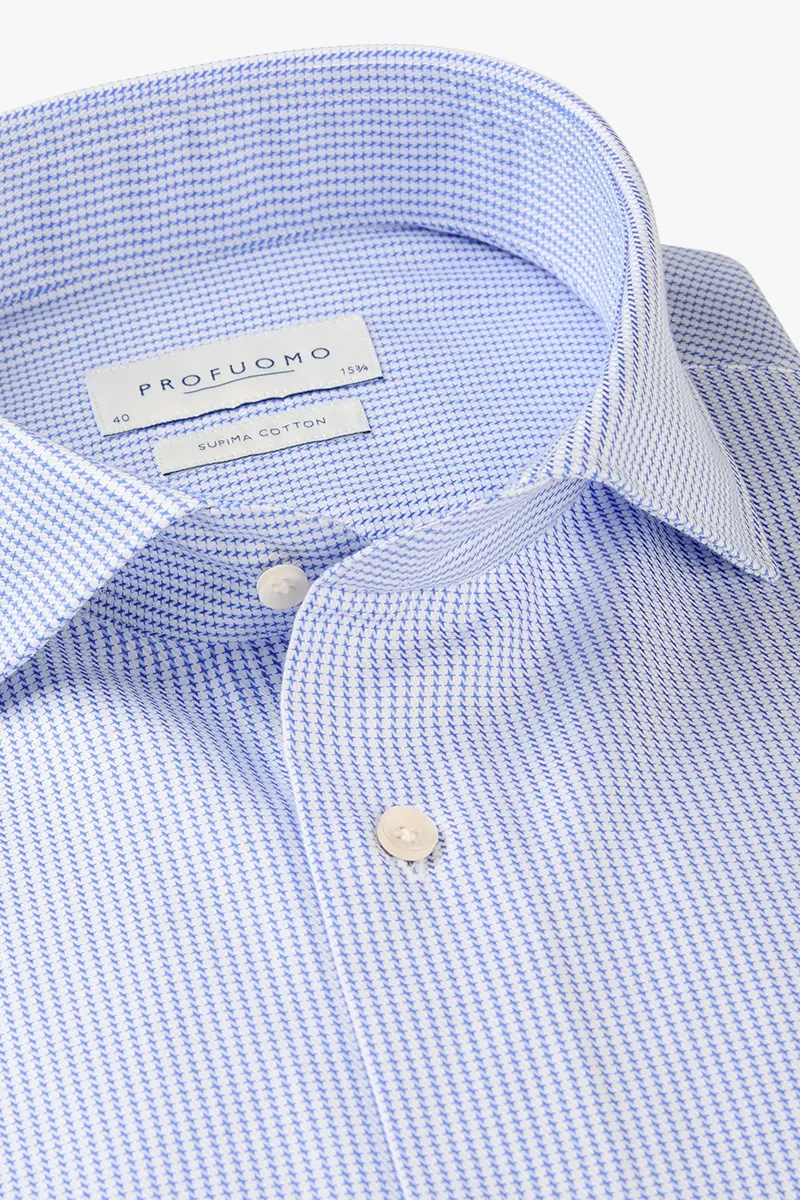 Profuomo SHIRT CUTAWAY SC SF BLUE Blue 2
