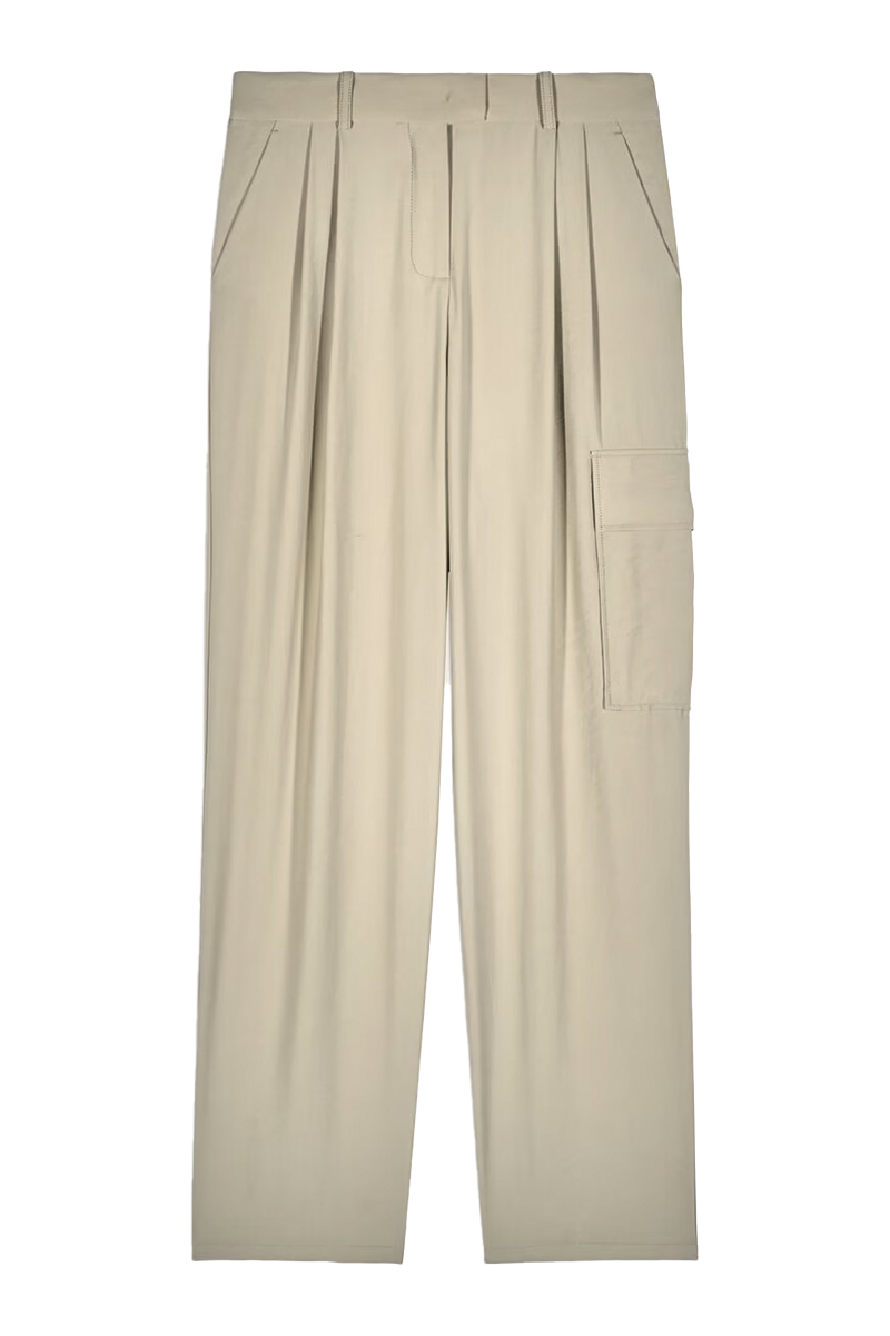 Dames broek bruin