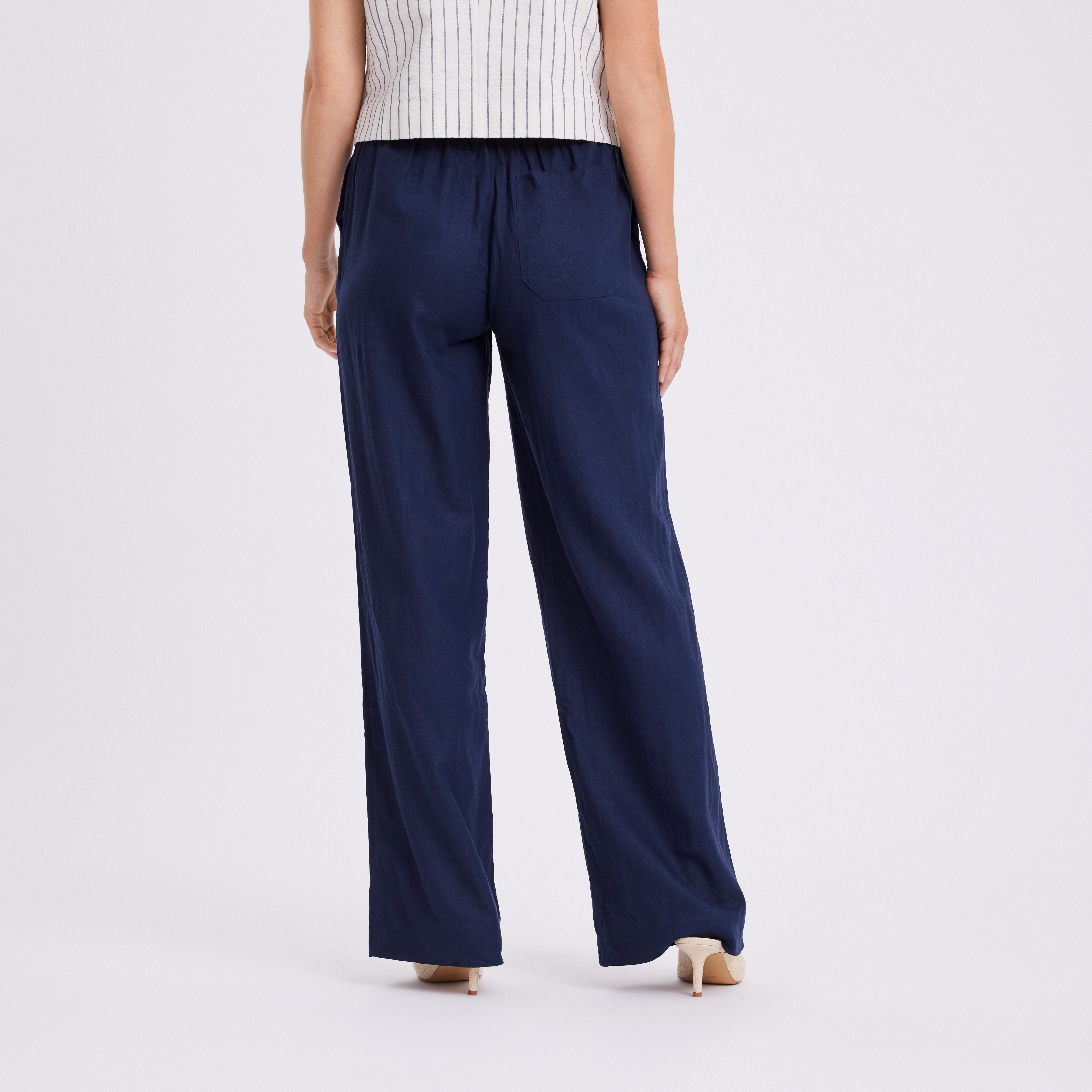 Dames broek blauw