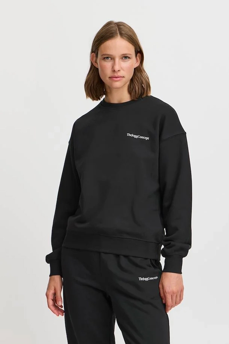 Casual dames sweater zwart