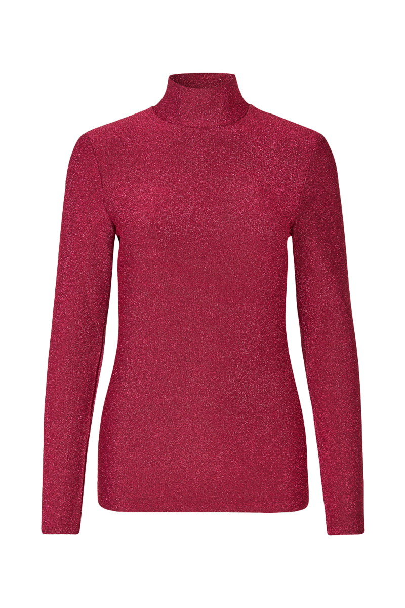 Dames top rose