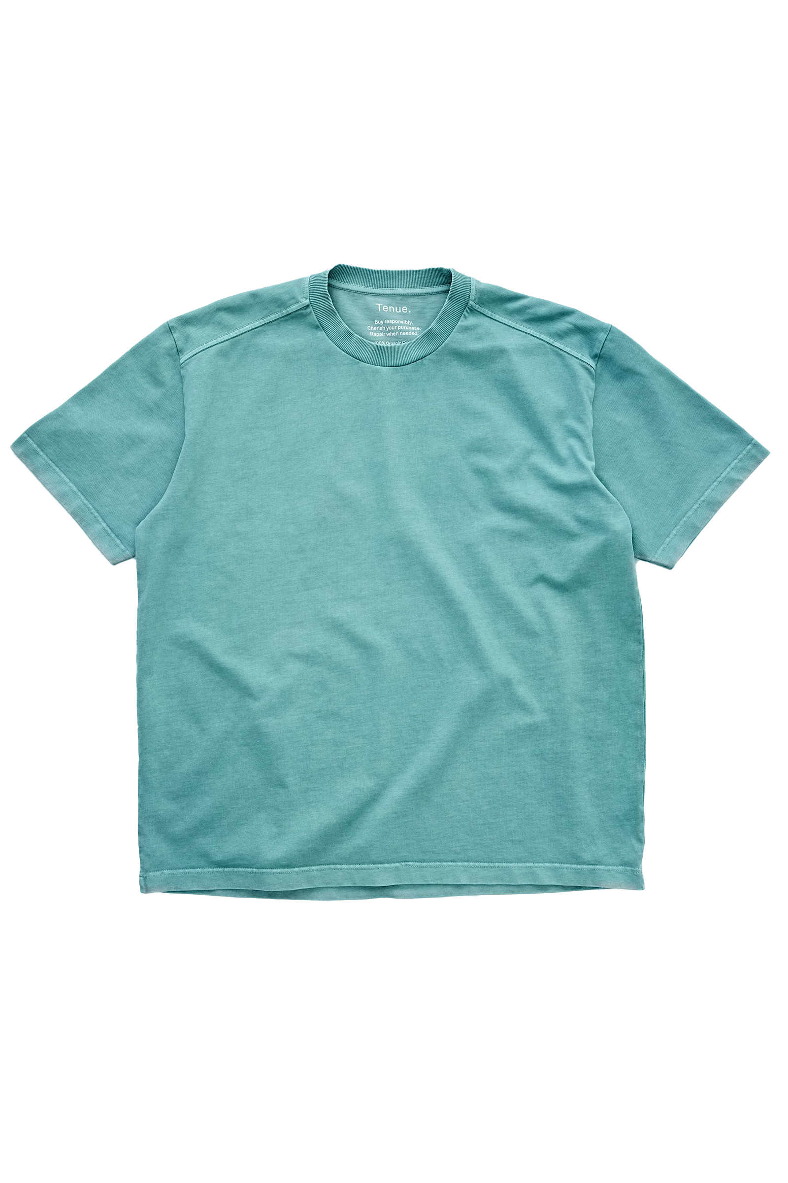 Heren t-shirt kortemouw groen