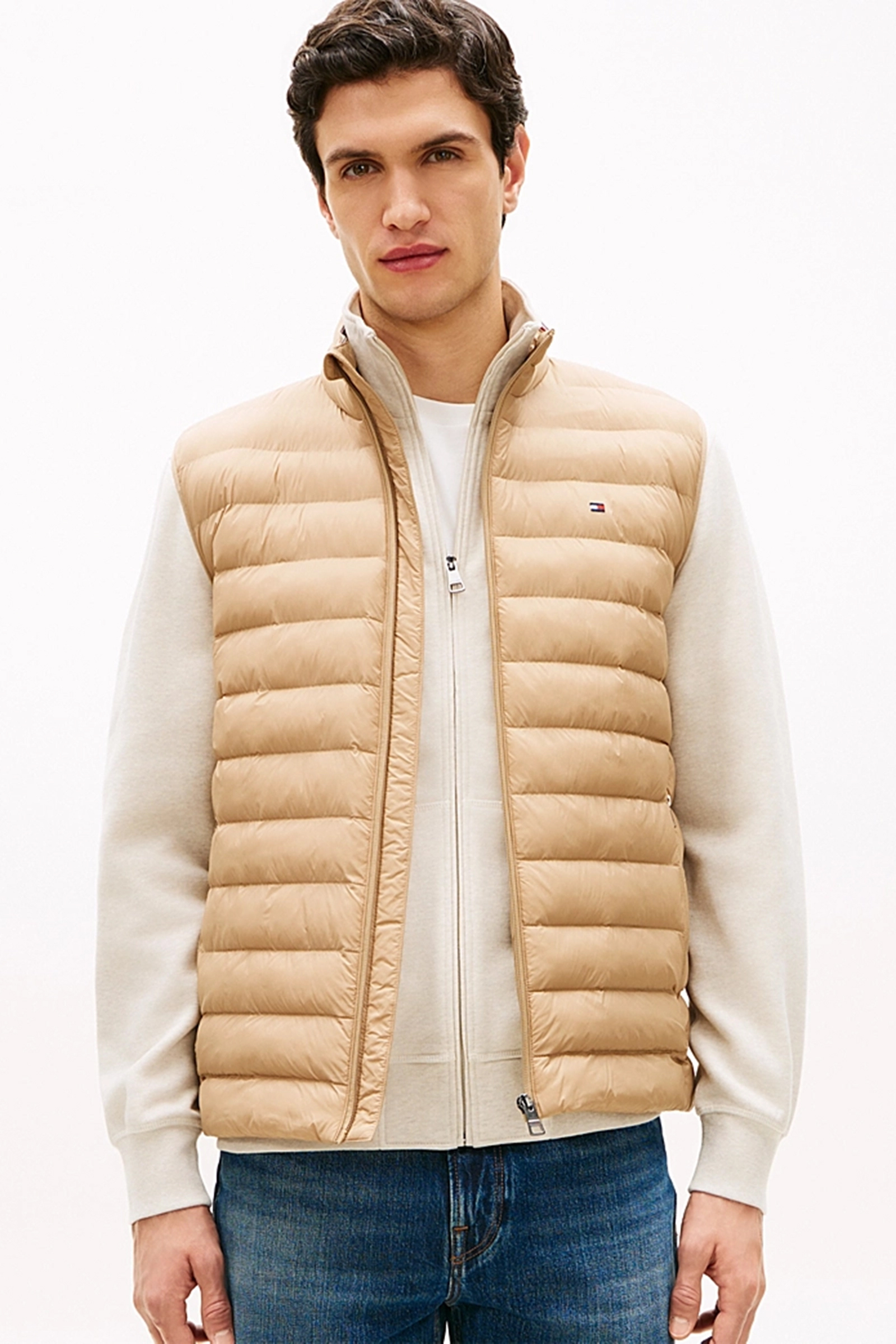 Heren bodywarmer bruin