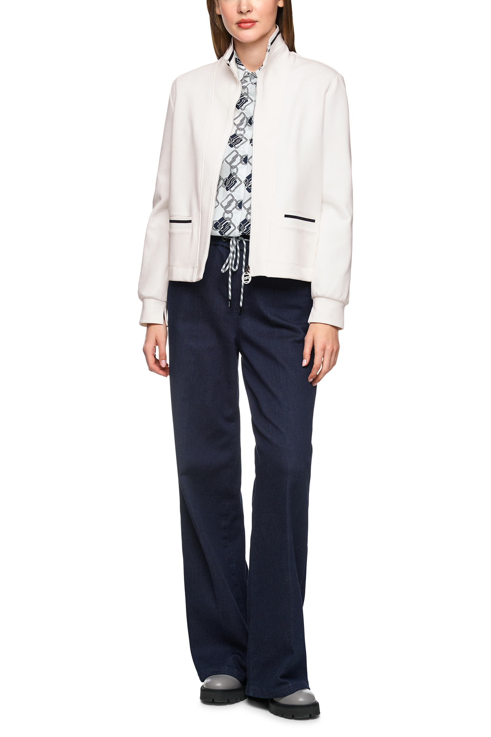 Dames blazer ecru