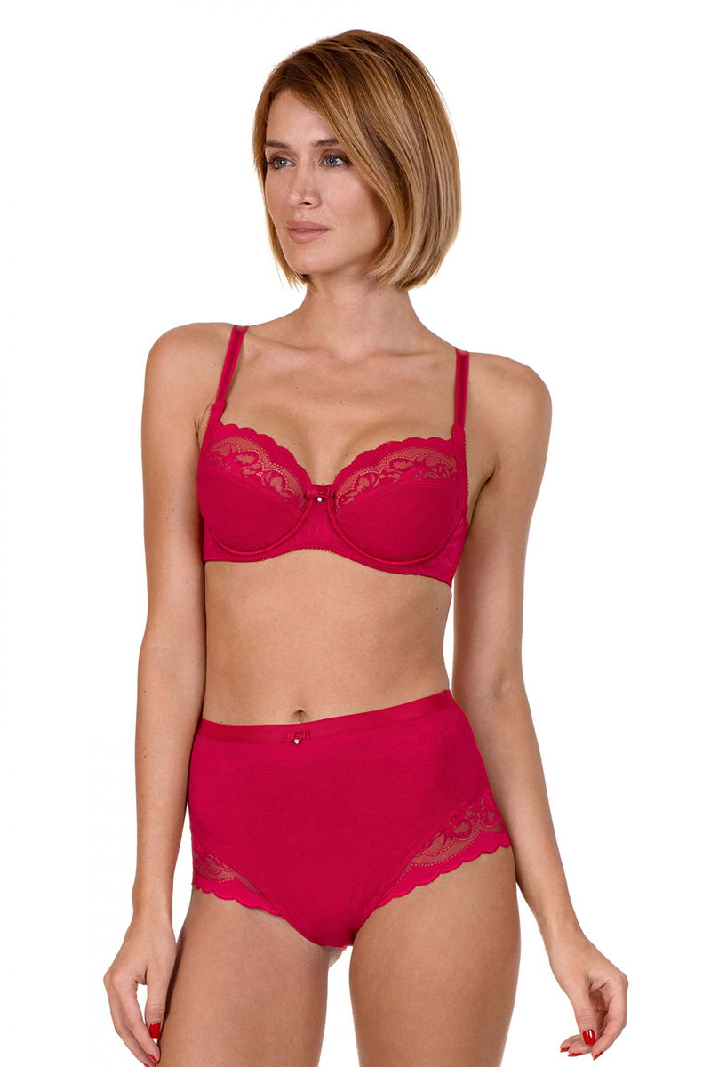 Lisca Lingerie dames slip  Rood-1 2