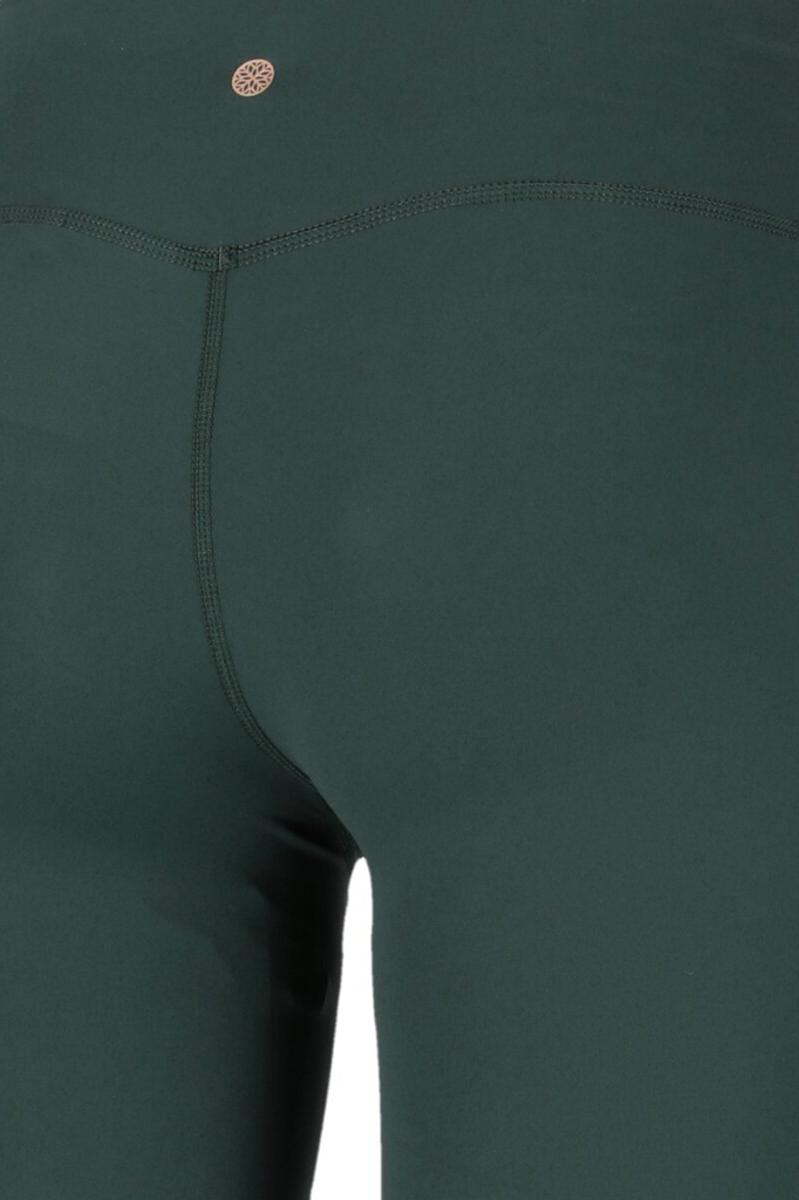Fitness dames tight lang groen