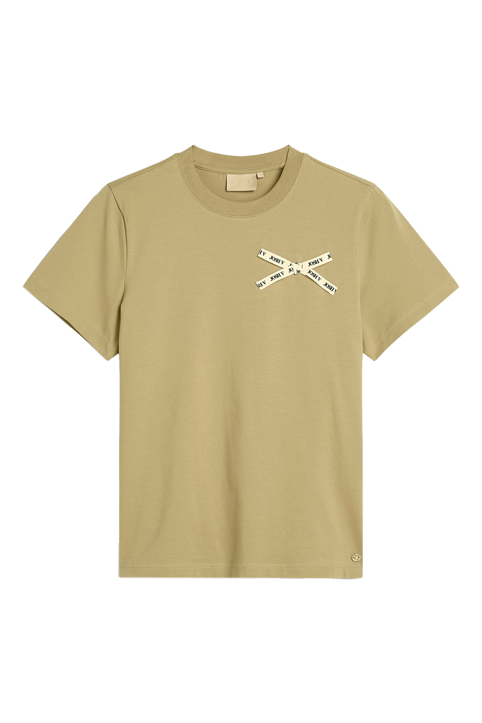 Dames t-shirt korte mouw groen