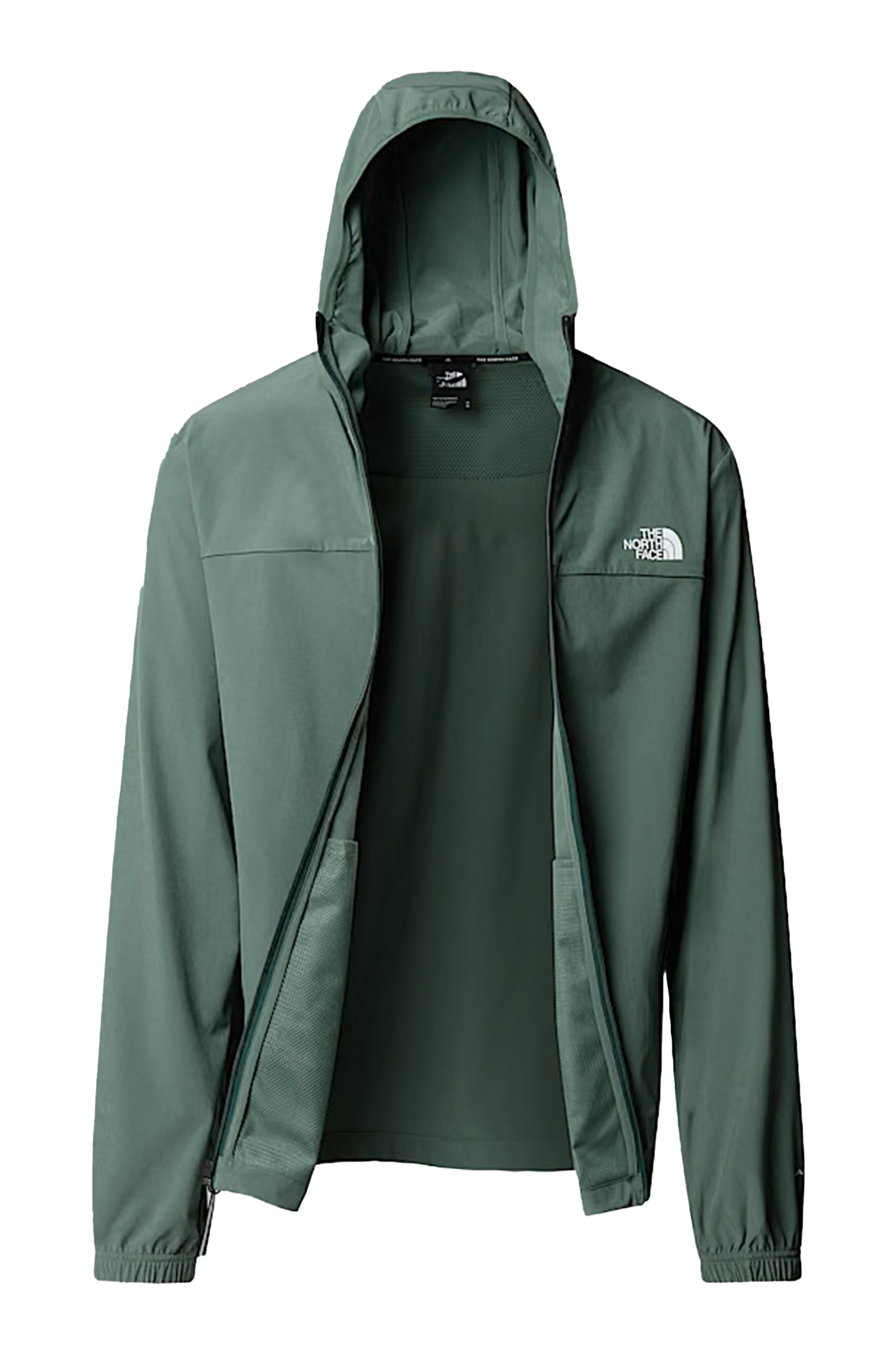 The North Face MEN'S MA HOODED WIND JACKET Groen-1 2