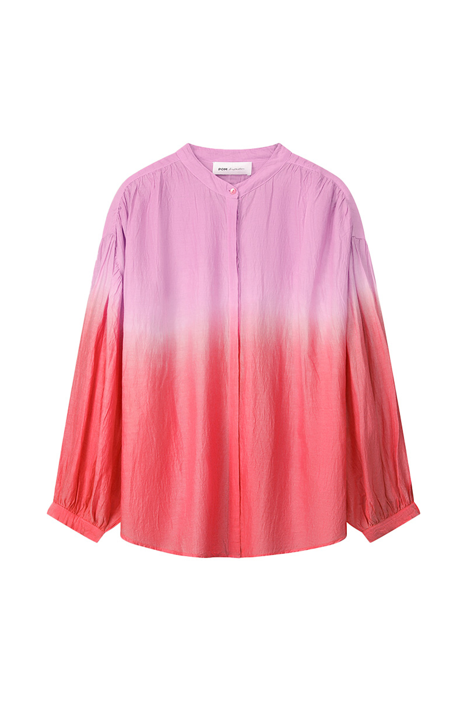 Dames blouse lange mouw rood
