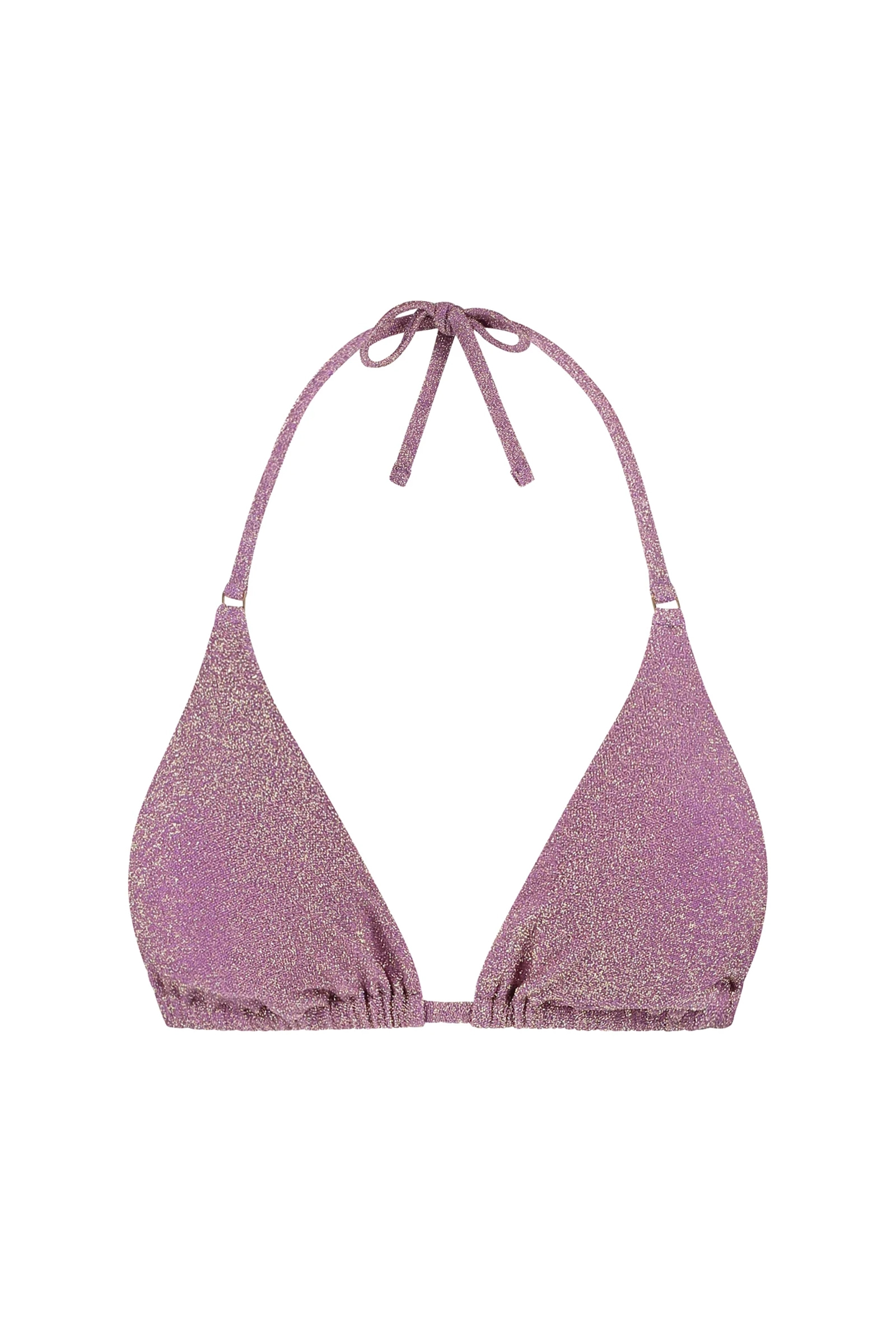 Bad/beach dames bikini top paars