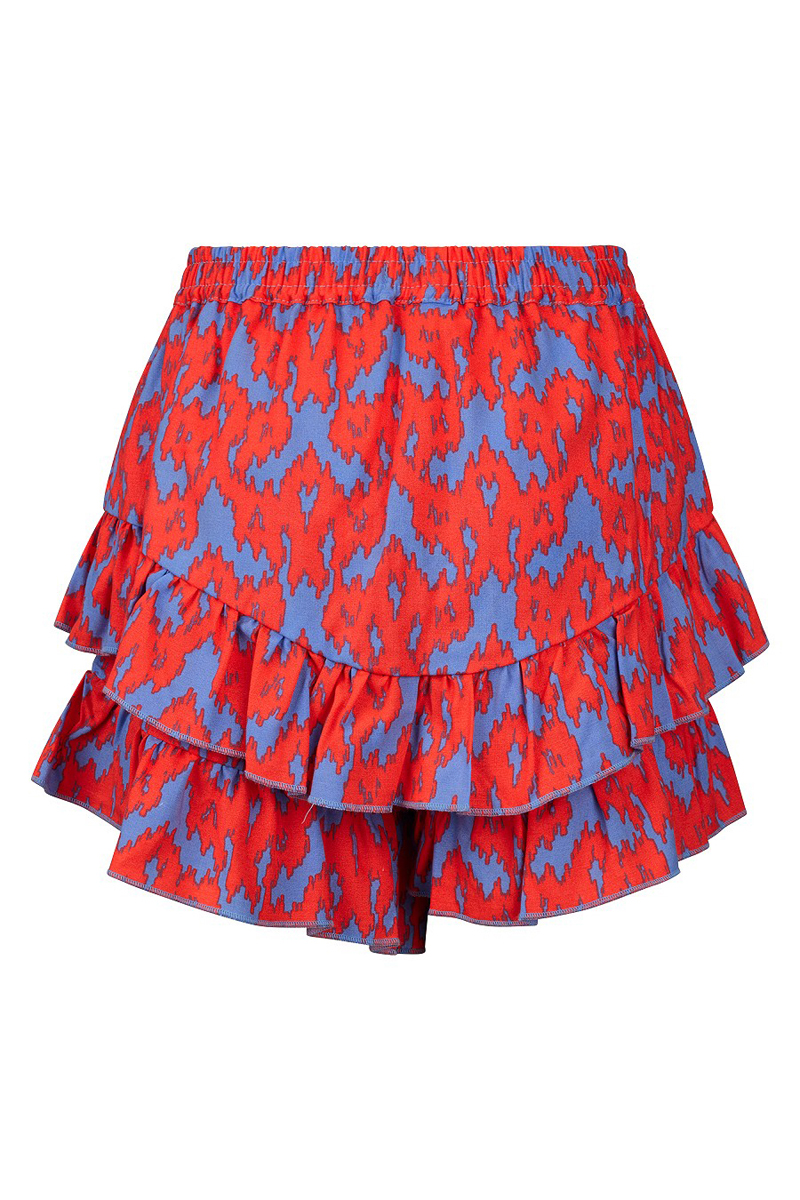 Meisjes skort oranje