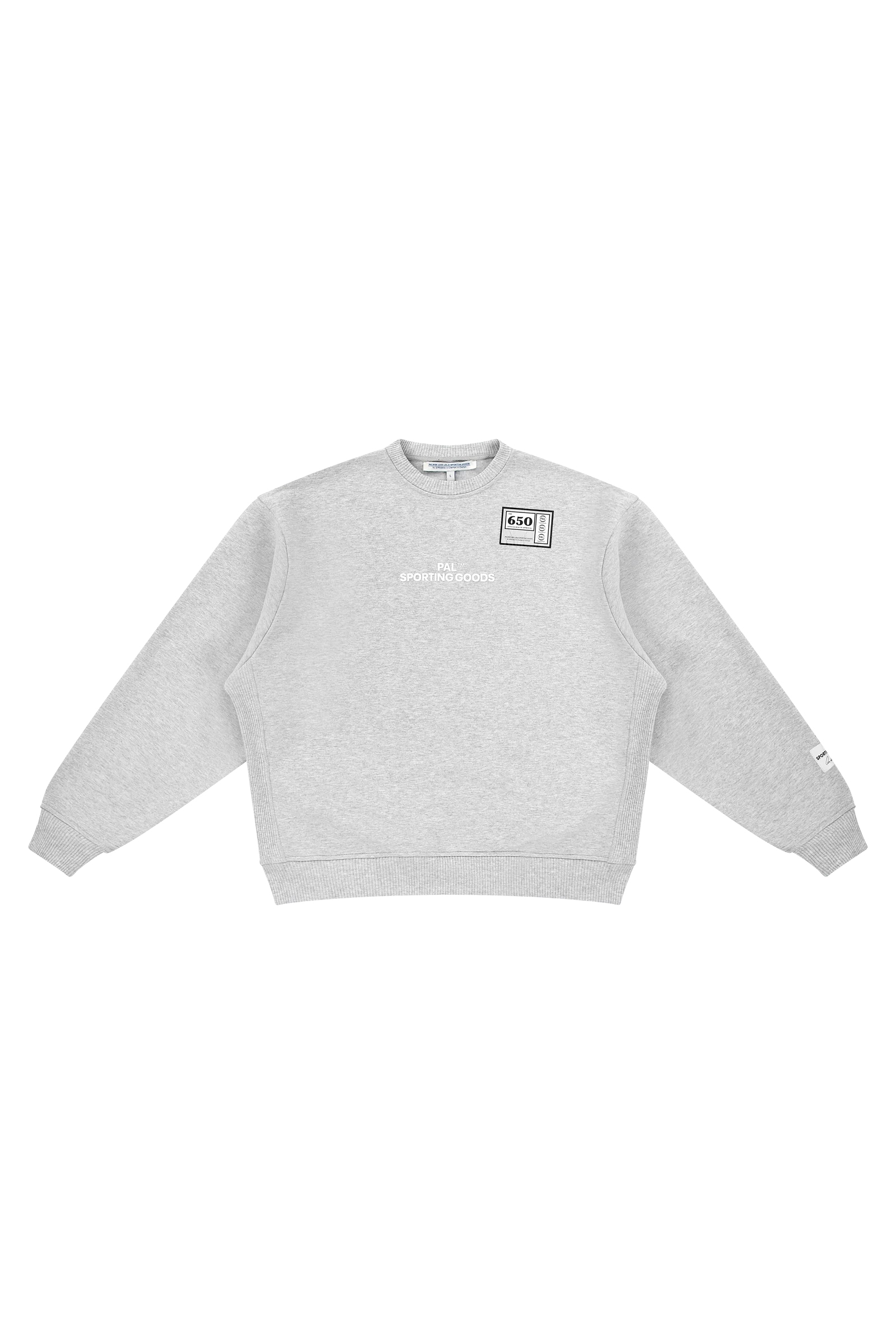 Heren sweater grijs