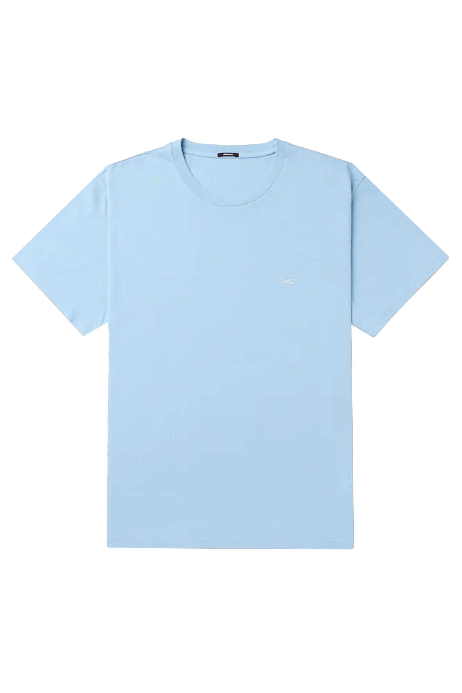 Heren t-shirt kortemouw blauw